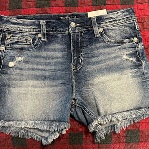 Miss Me denim cut off shorts
